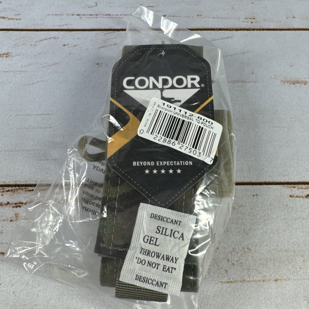 Condor 191112 Tactical Tourniquet Pouch MOLLE PALS EMT Quick Access OCP Camo